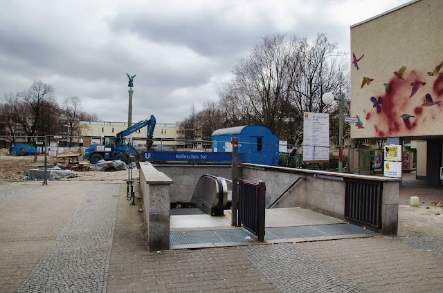 Baustelle, Tunnelsanierung U6, BVG, Mehringplatz, 10969 Berlin, 11.03.2015