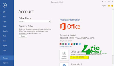 Microsoft Office 2016 Pro Plus x86/x64 Final Terbaru