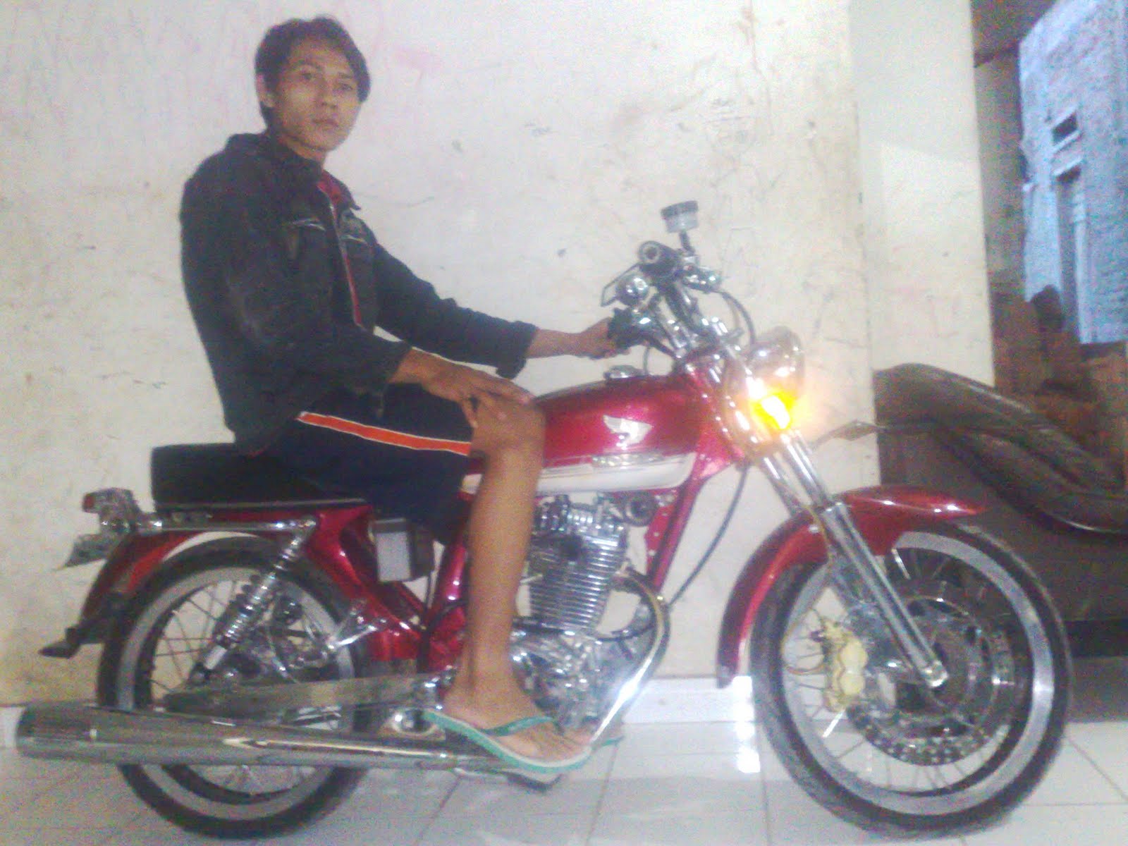 Venk Bloger Modifikasi Honda CB125 76BANDUNG