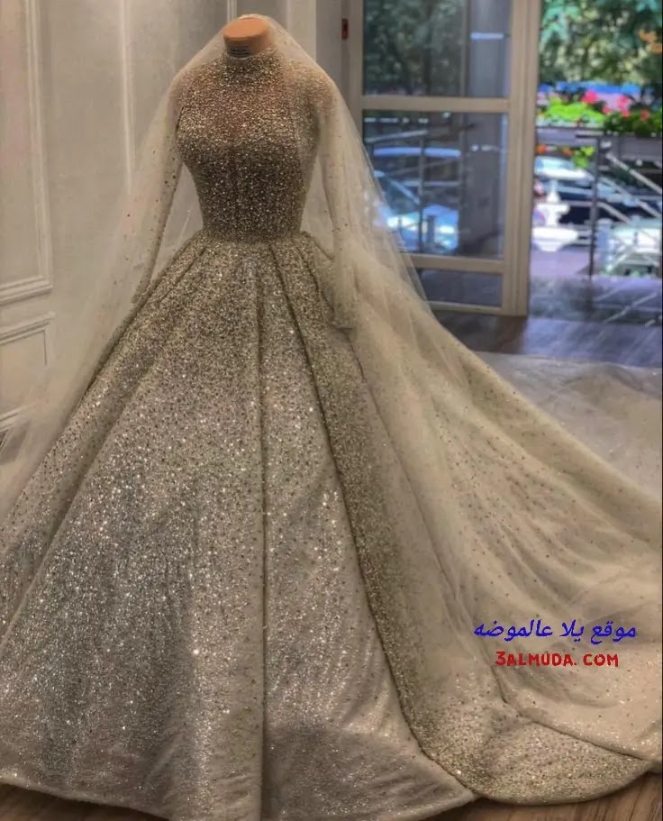 فساتين زفاف 2024 فساتين زفاف فخمة