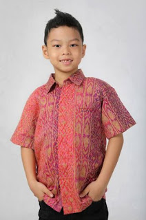 Baju Batik Anak Laki-Laki Semi Formal