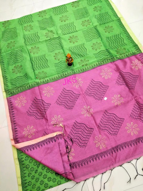 Printed Silk Cotton Sarees