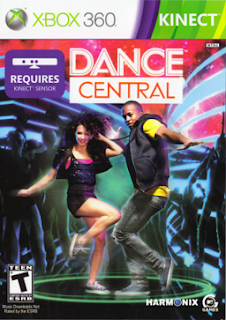 Dance Central xbox 360 game dvd front cover