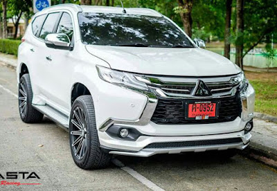 bodykit allnew pajero x sport 2016