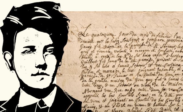 carta de Arthur Rimbaud a su maestro Georges Izambard