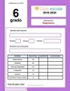 Examen de Diagnóstico sexto grado Ciclo Escolar 2019-2020