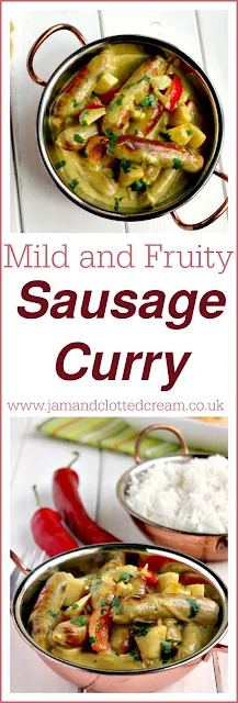 Mild and Fruity Sausage Curry