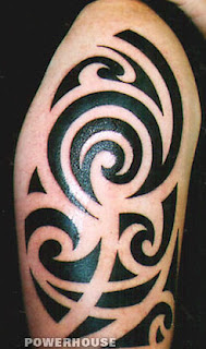 real Maori Tattoo Design artwork