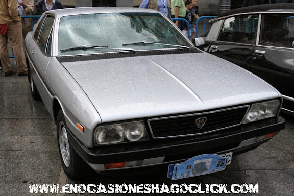 Lancia Gamma coupe concurso de elegancia