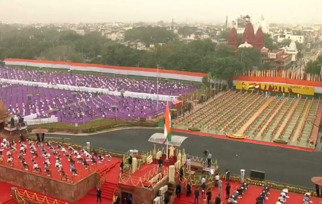Amid COVID-19 pandemic, India marks a socially distanced Independence Day at Red Fort