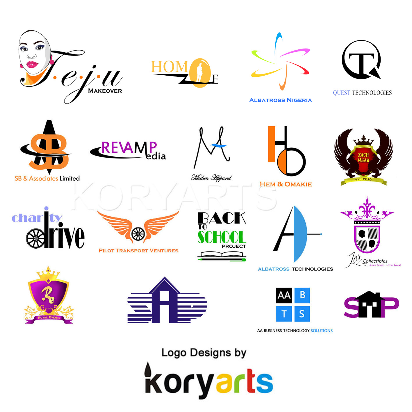 Shoe Brand Logos and Names