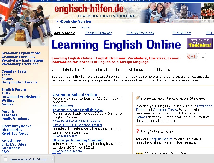Best Free English Learning Resources: March 2012