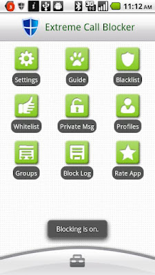 Extreme Call Blocker Droid Apk - blokir panggilan telepon dan SMS