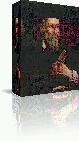 Artwork of Painting of Nostradamus in 3D