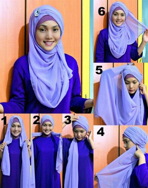 Model Tutorial Hijab Terbaru dan Terpopuler Saat Ini