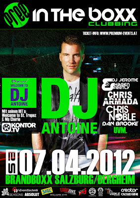 DJ Antoine Salzburg 2012 Ads Poster HD Wallpaper