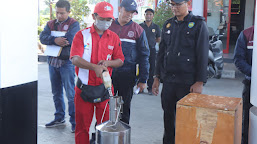 Lagi, Sat Reskrim Polres Indramayu dan DISKOPDAGIN Sidak SPBU 