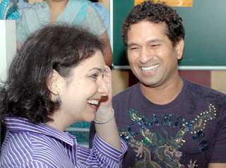 Sachin Tendulkar Wife Anjali Tendulkar 2013