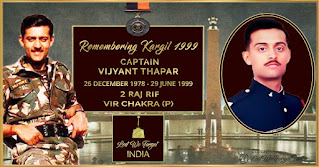 Veer chakra shaheed Vijayant Thapar