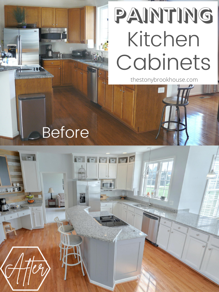 Painting Kitchen Cabinets - Kitchen Makeover