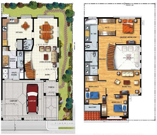 Duplex Plan 7 Townhomes Floor Plan at Prominence II at Brentville International Community