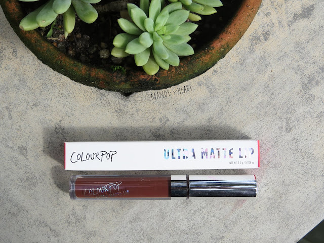 Review| ColouPop Ultra Matte Lip In Cloudscape