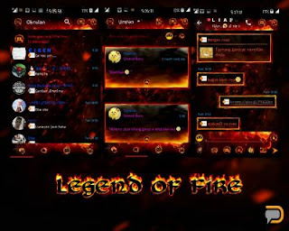 BBM Mod Legend of Fire V2.13.1.14 Apk