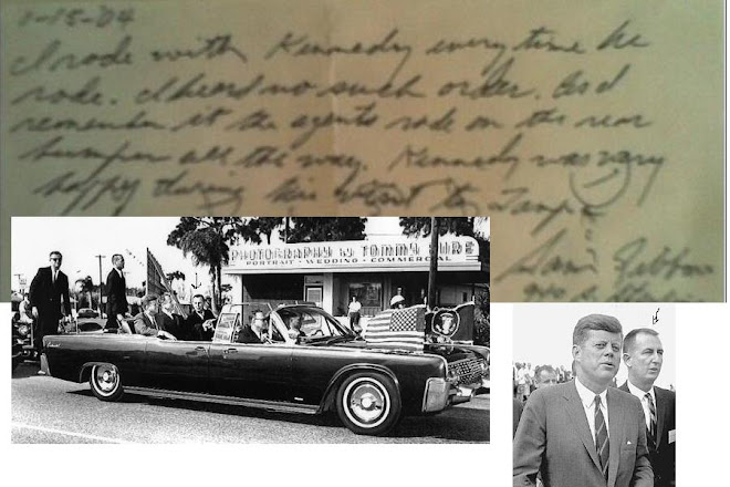 “I rode with Kennedy every time he rode. I heard no such order.