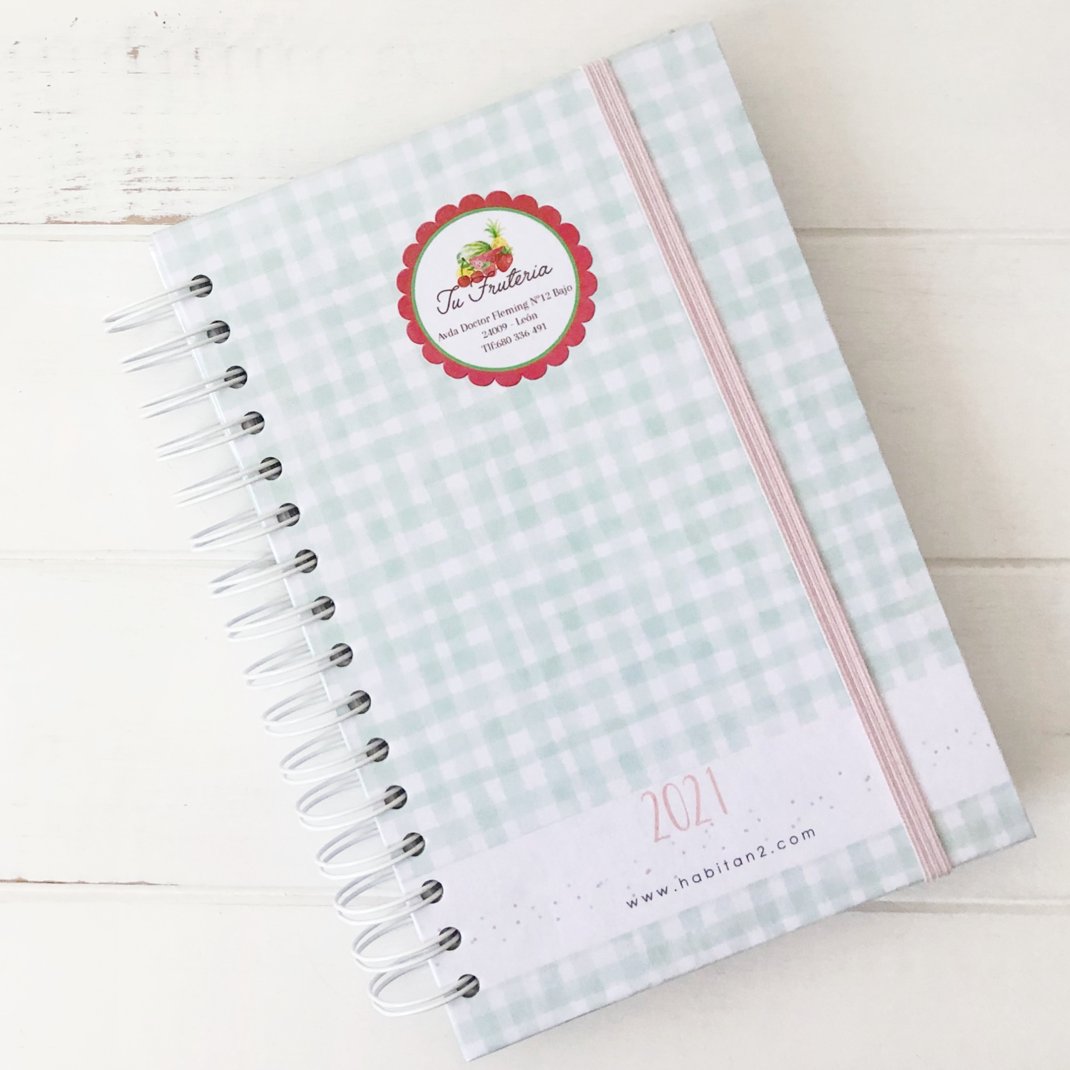 agenda personalizada logo empresa