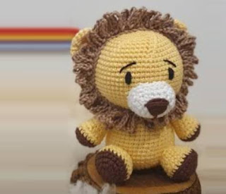 PATRON GRATIS LEON AMIGURUMI 52434