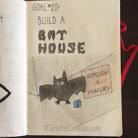 bullet journal page