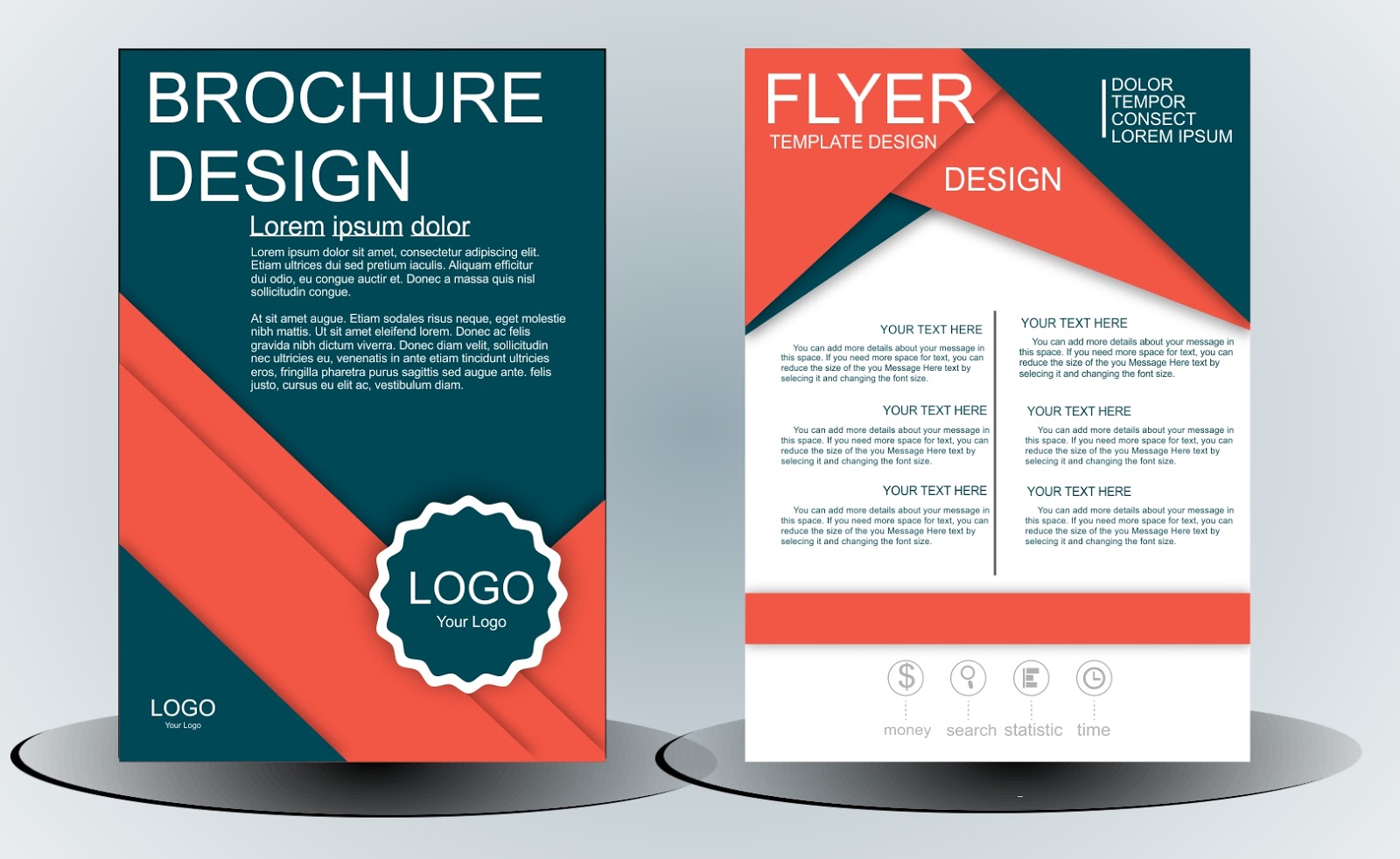 Free Flyer Template Coreldraw - Techomelto