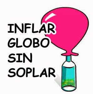 Inflar globo sin soplar utilizando unicamente la mano