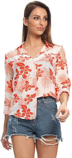 Casual Women's Hawaiian Shirts