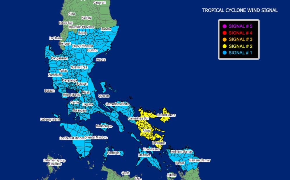 'Bagyong Rolly' PAGASA weather update October 31, 2020