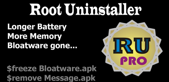 ... Root Uninstaller Pro apk v7.6. The app works smoother now with update