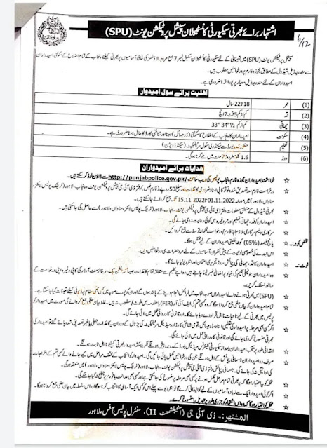 Security Constable Jobs 2022 in SPU