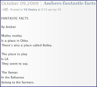 Amber's Fantastic Facts