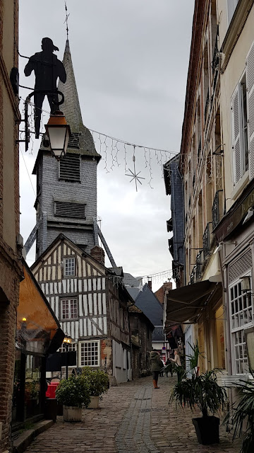 Bell tower of Sainte-Catherine church in Honfleur