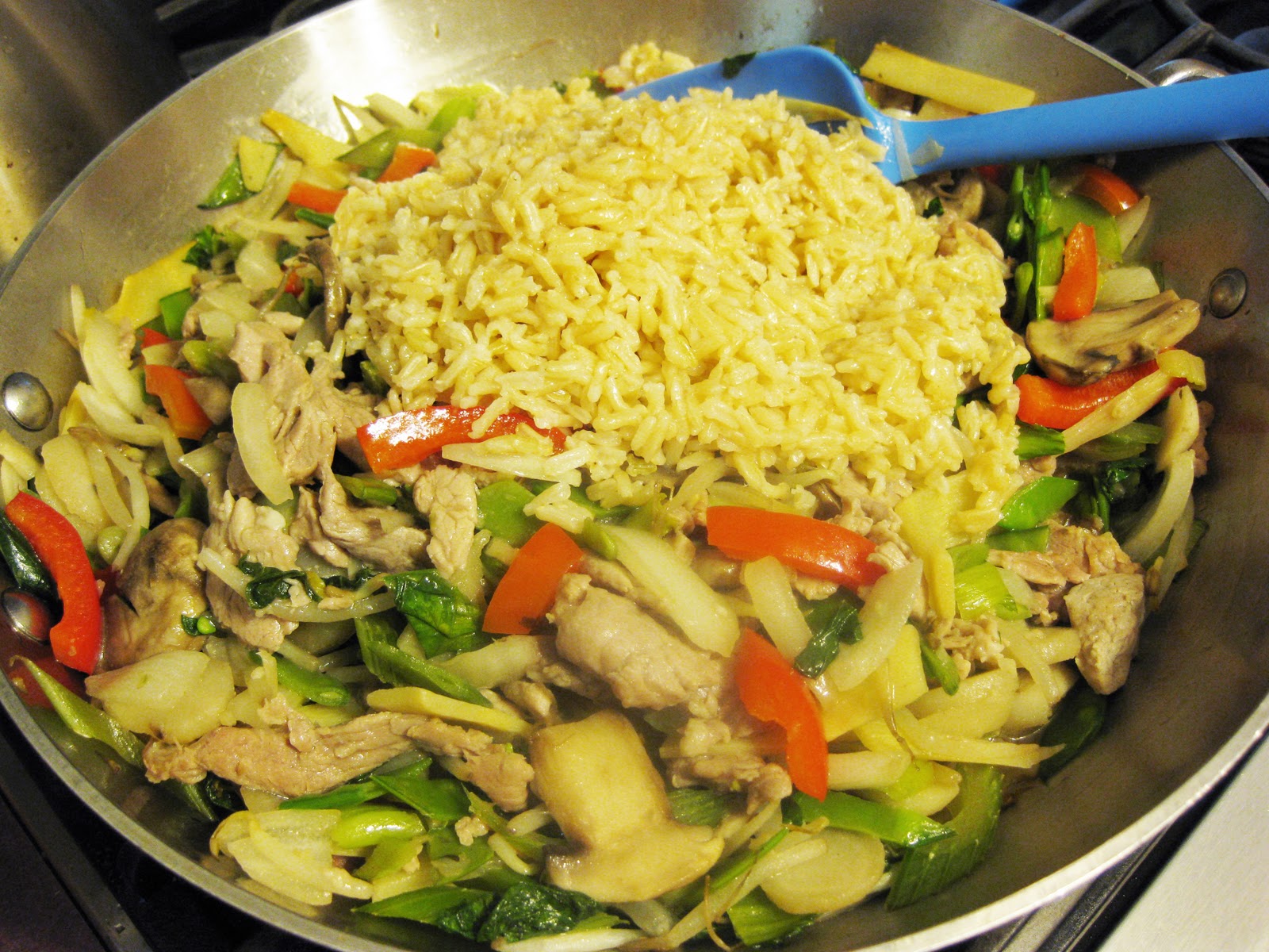 Chop Suey with Rice