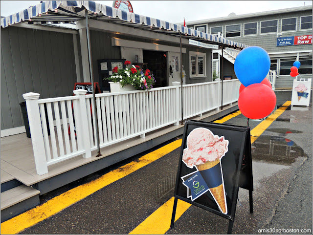 Lobster Shacks en Massachusetts: Heladería del Woodman's of Essex