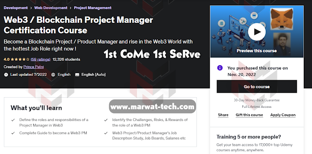 Web3 / Blockchain Project Manager Certification Course