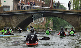 Ancholme River festival water polo - picture on Nigel Fisher's Brigg Blog