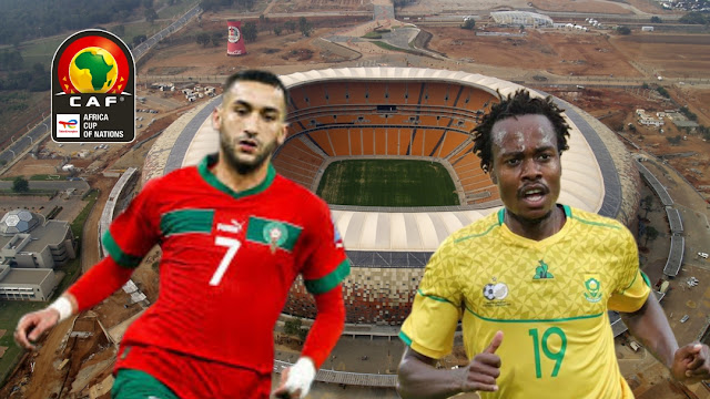 تشكيلة مباراة المغرب وجنوب أفريقيا تصفيات كأس أفريقيا 2024