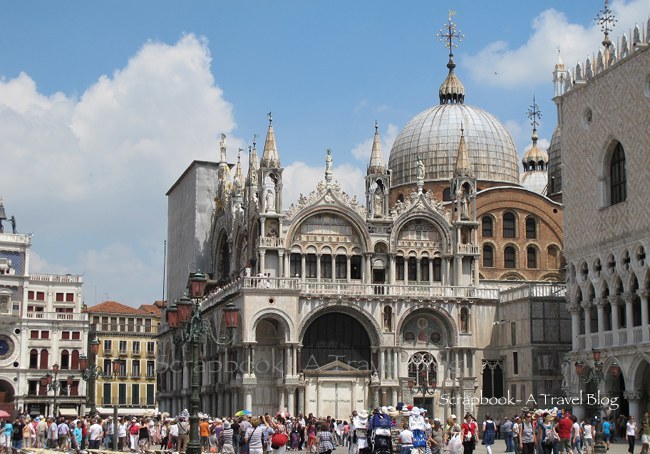 Piazza di San Marco and St Mark's Basilica Venice Italy