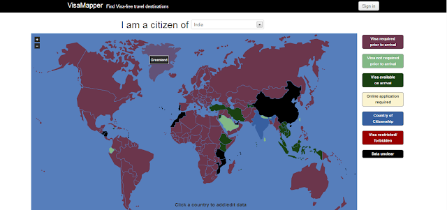 Visa Mapper