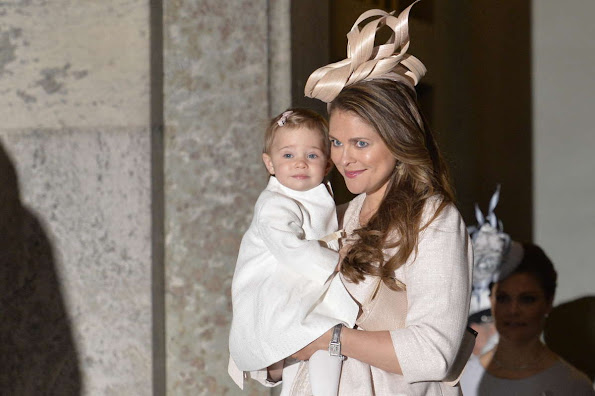 King Carl XVI Gustaf, Queen Silvia and Crown Princess Victoria, Prince Daniel, Princess Estelle and Princess Madeleine and Chris O'Neill, Princess Leonore and Prince Carl Philip and his fiancee Sofia Hellqvist attends a service in the Royal Chapel 