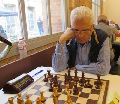 El ajedrecista Emili Simón en 2014