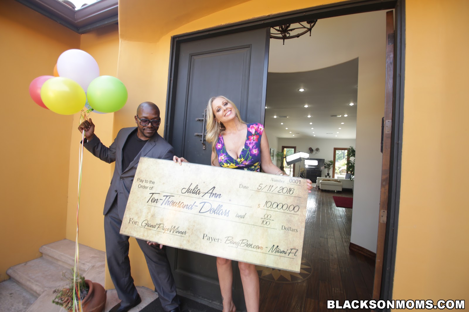 Julia Ann - Wins Three Big Prizes ## BLACKS ON MOMS
