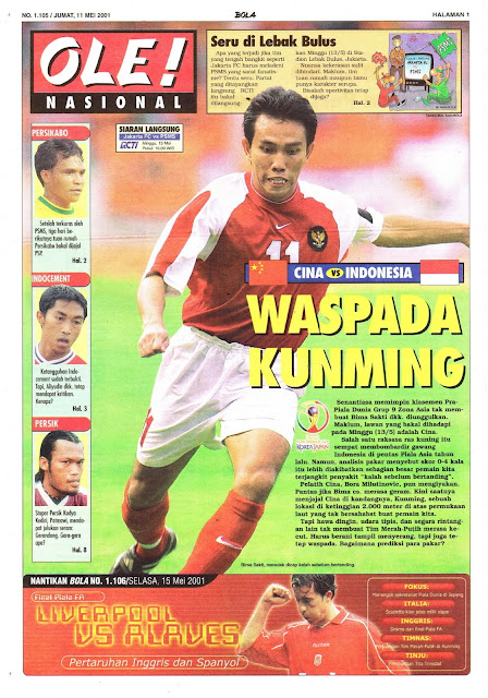 OLE! NASIONAL: WASPADA KUNMING